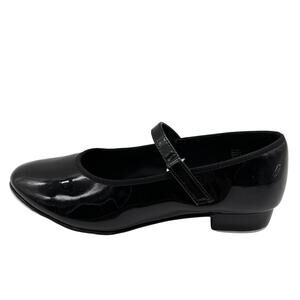 Spotlights Tap Shoes Girls Size 13.5 Black Patent Mary Jane Dance Costume Tapper